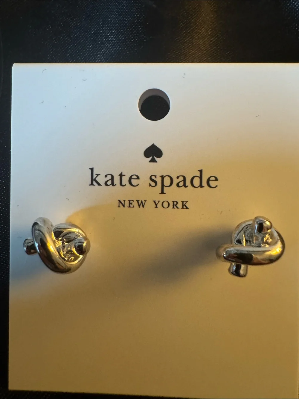 Kate Spade Silver Knot Bangle Bracelet